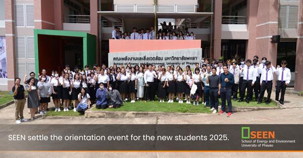 SEEN settle the orientation event for the new students 2025.